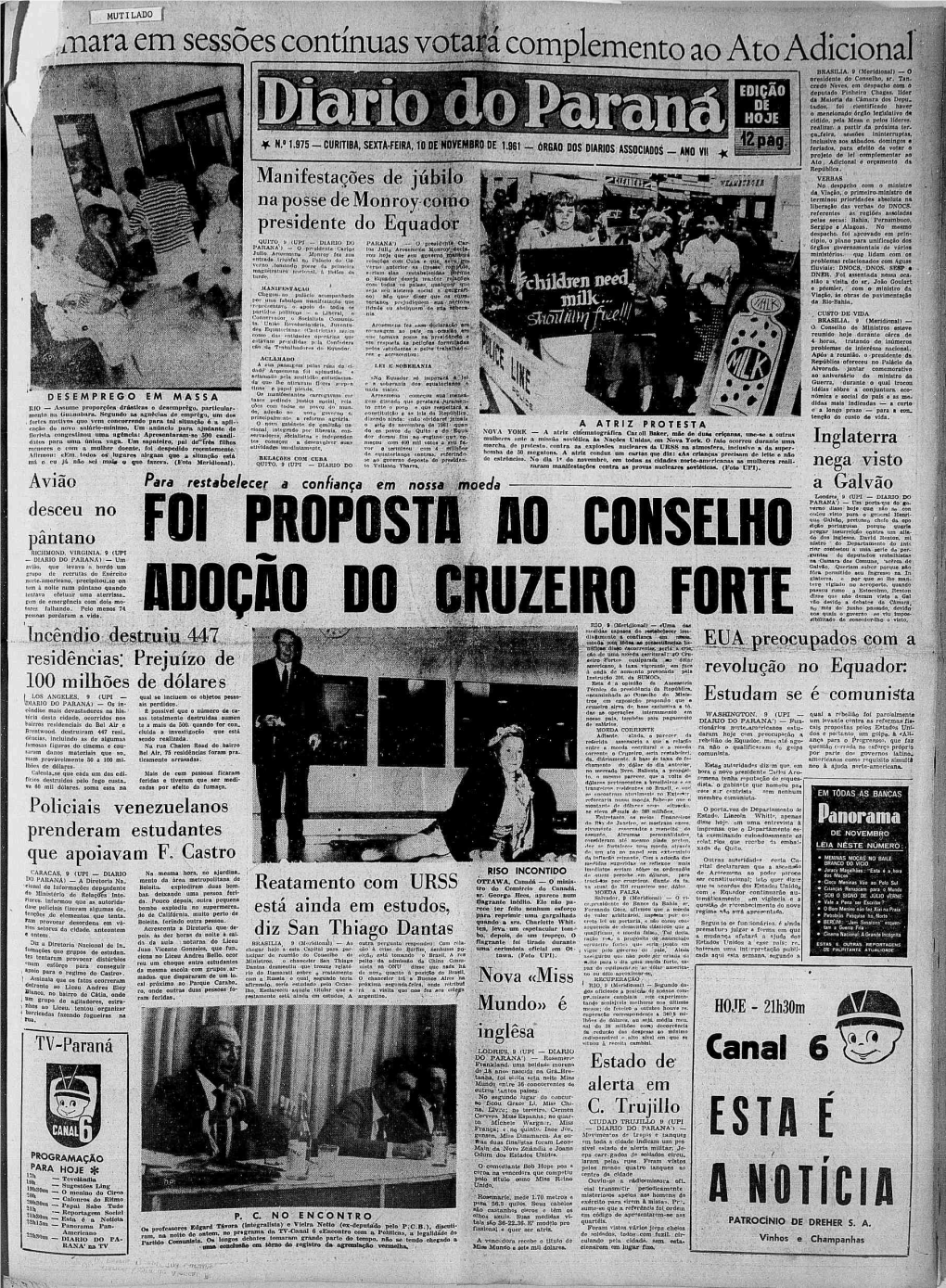 Foi Proposta Ho Conselho Forte Adoção Cruzeiro