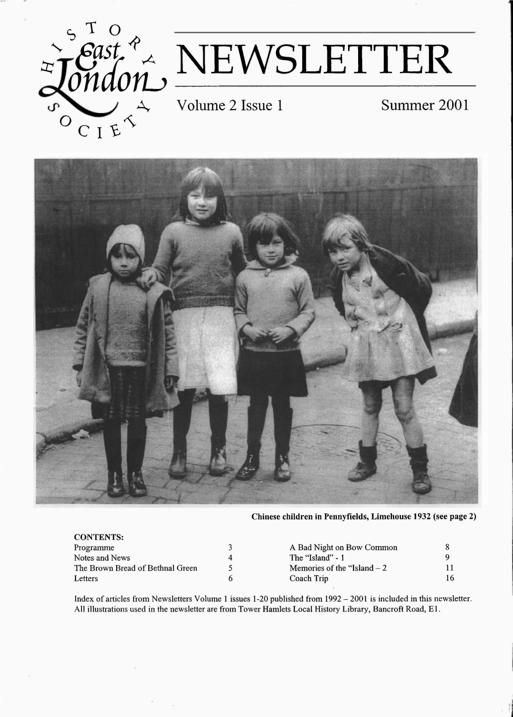 NEWSLETTER Cyido Volume 2 Issue 1 Summer 2001 C