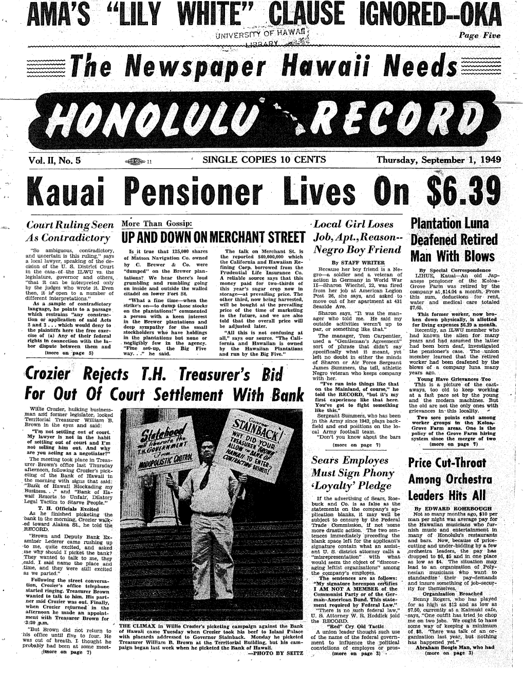 HONOLULU.Rtcord