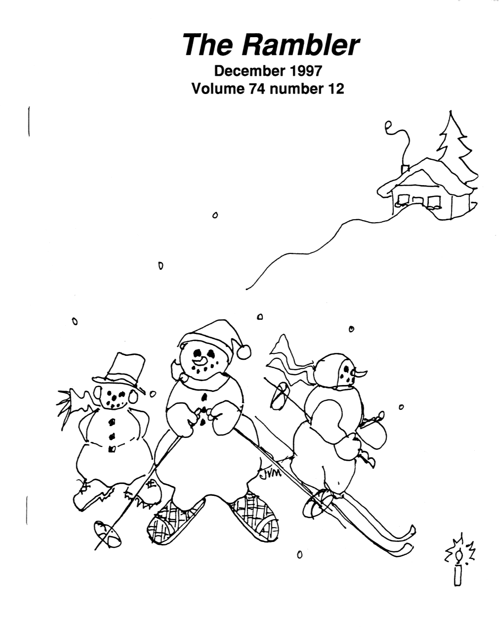 The Rambler December 1997 Volume 74Number12