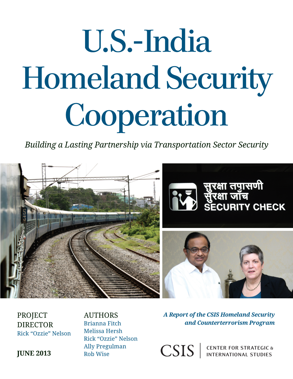 US-India Homeland Security Cooperation