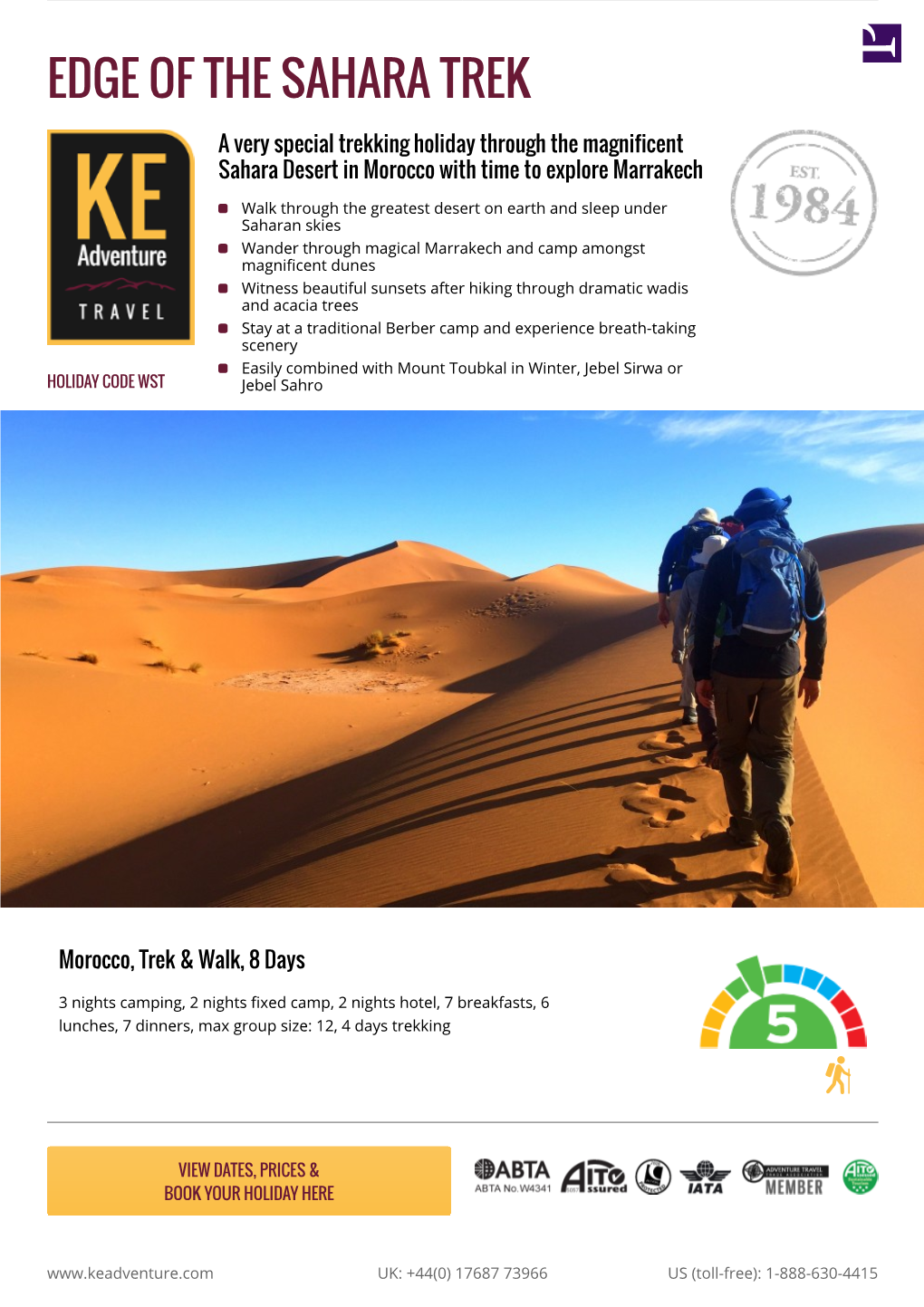 Edge of the Sahara Trek