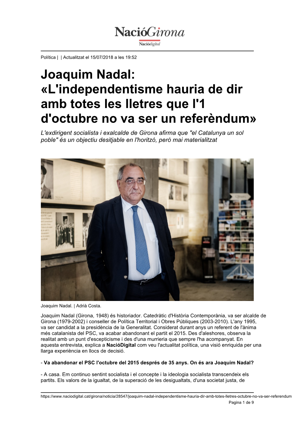 Joaquim Nadal