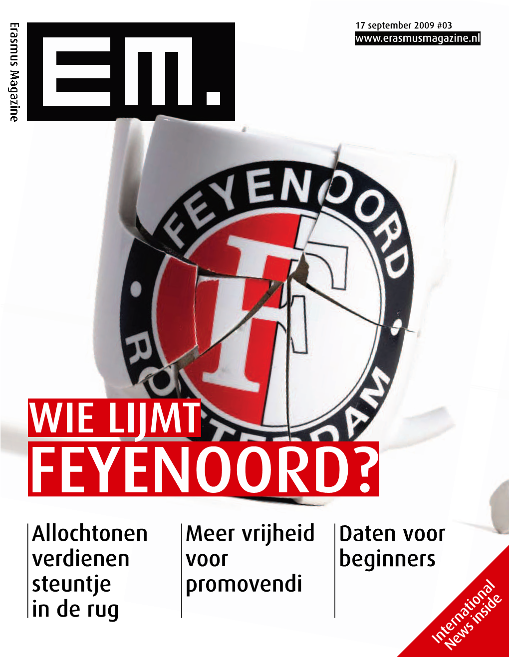 WIE LIJMT Erasmus Magazine