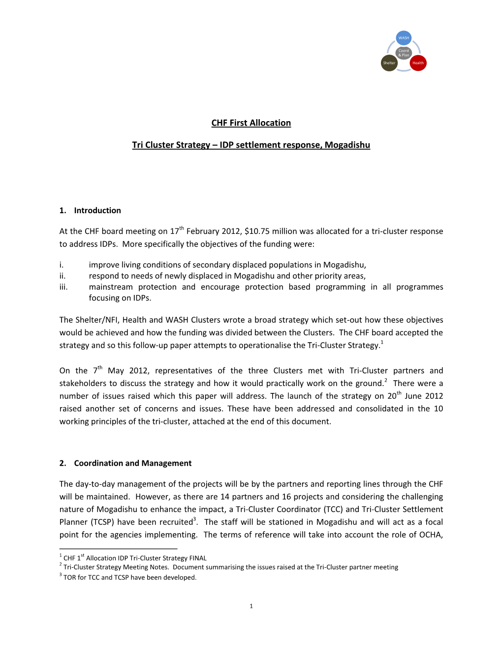 CHF 1St Allocation Tri-Cluster.Pdf