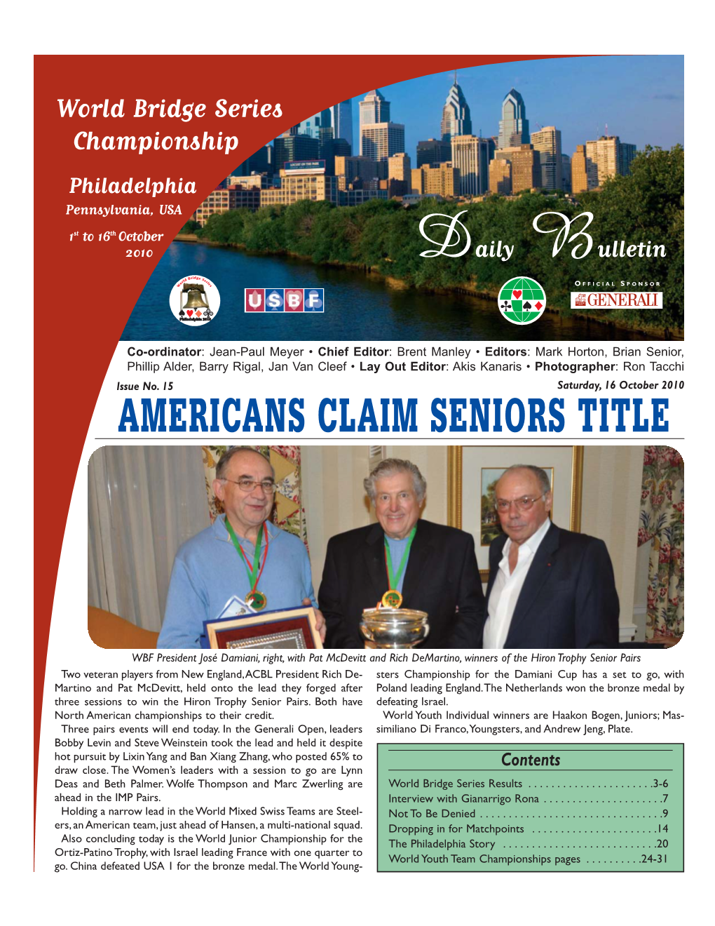 Americans Claim Seniors Title