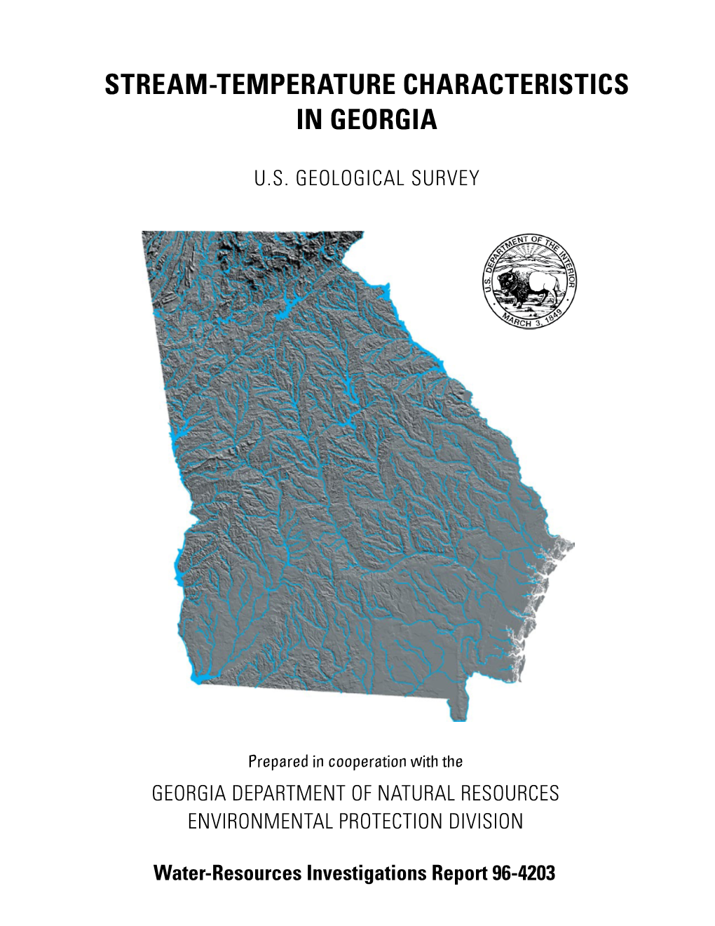 Stream-Temperature Charcteristics in Georgia