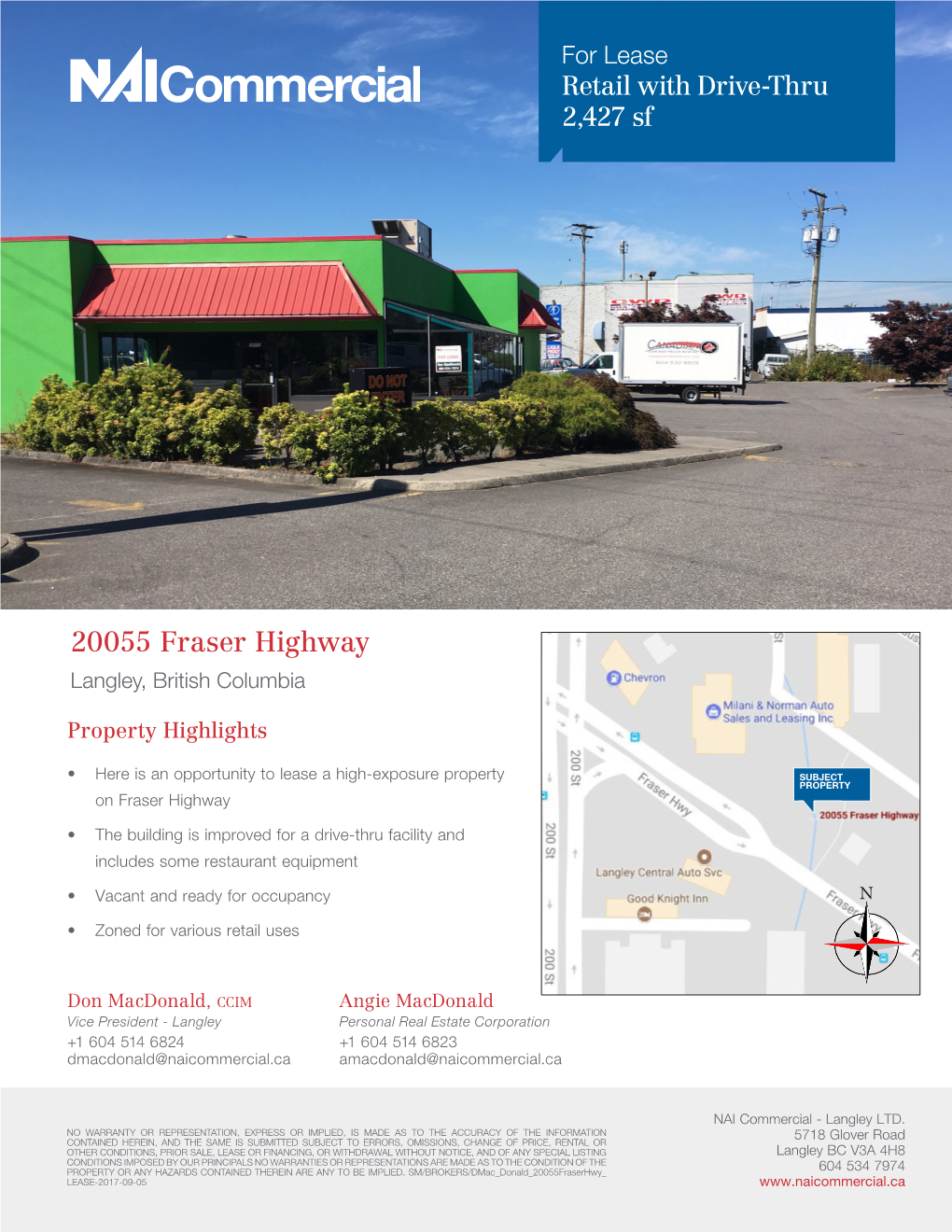 20055 Fraser Highway Langley, British Columbia