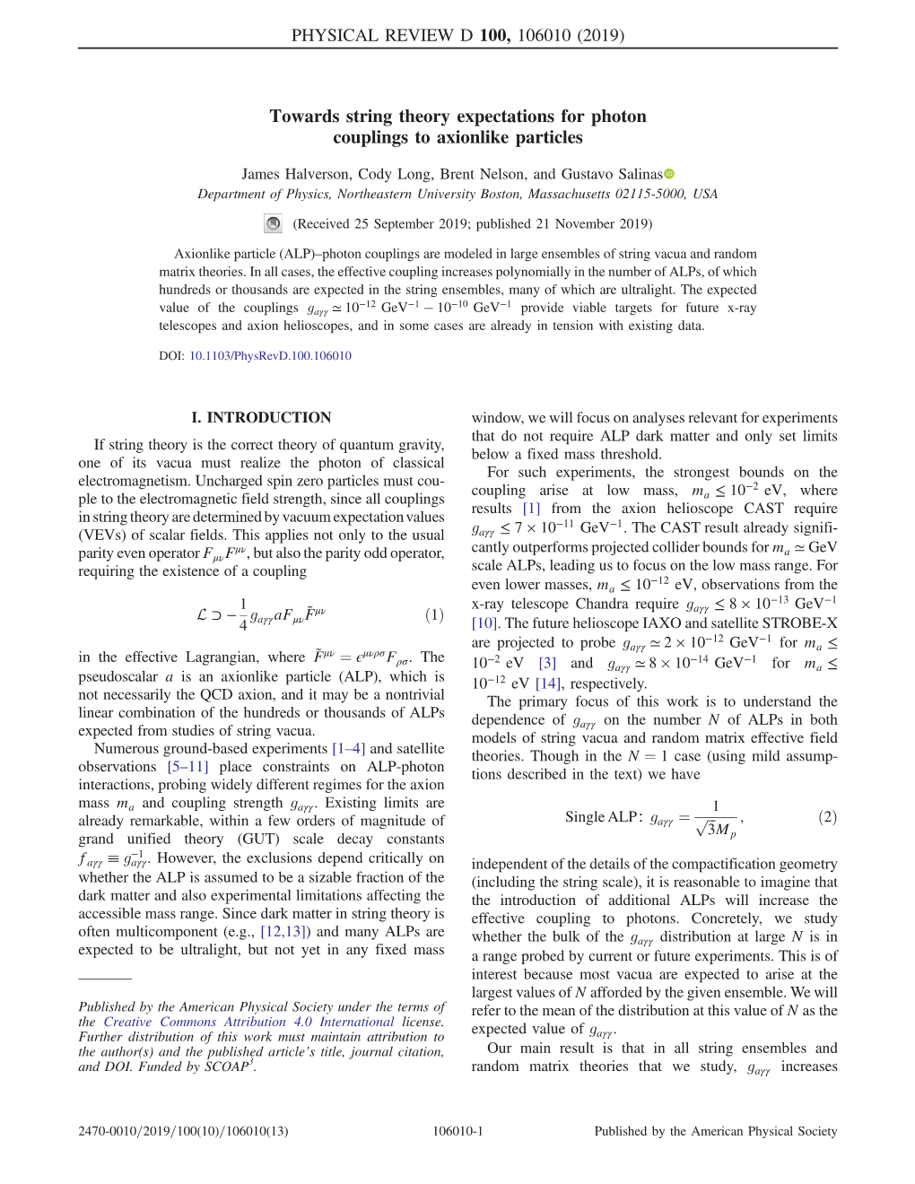 Towards String Theory Expectations for Photon Couplings to Axionlike Particles