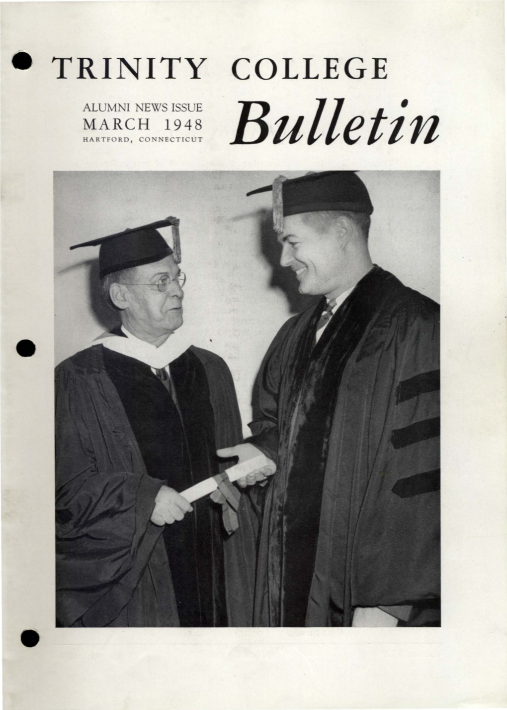 Trinity College Bulletin, March 1948