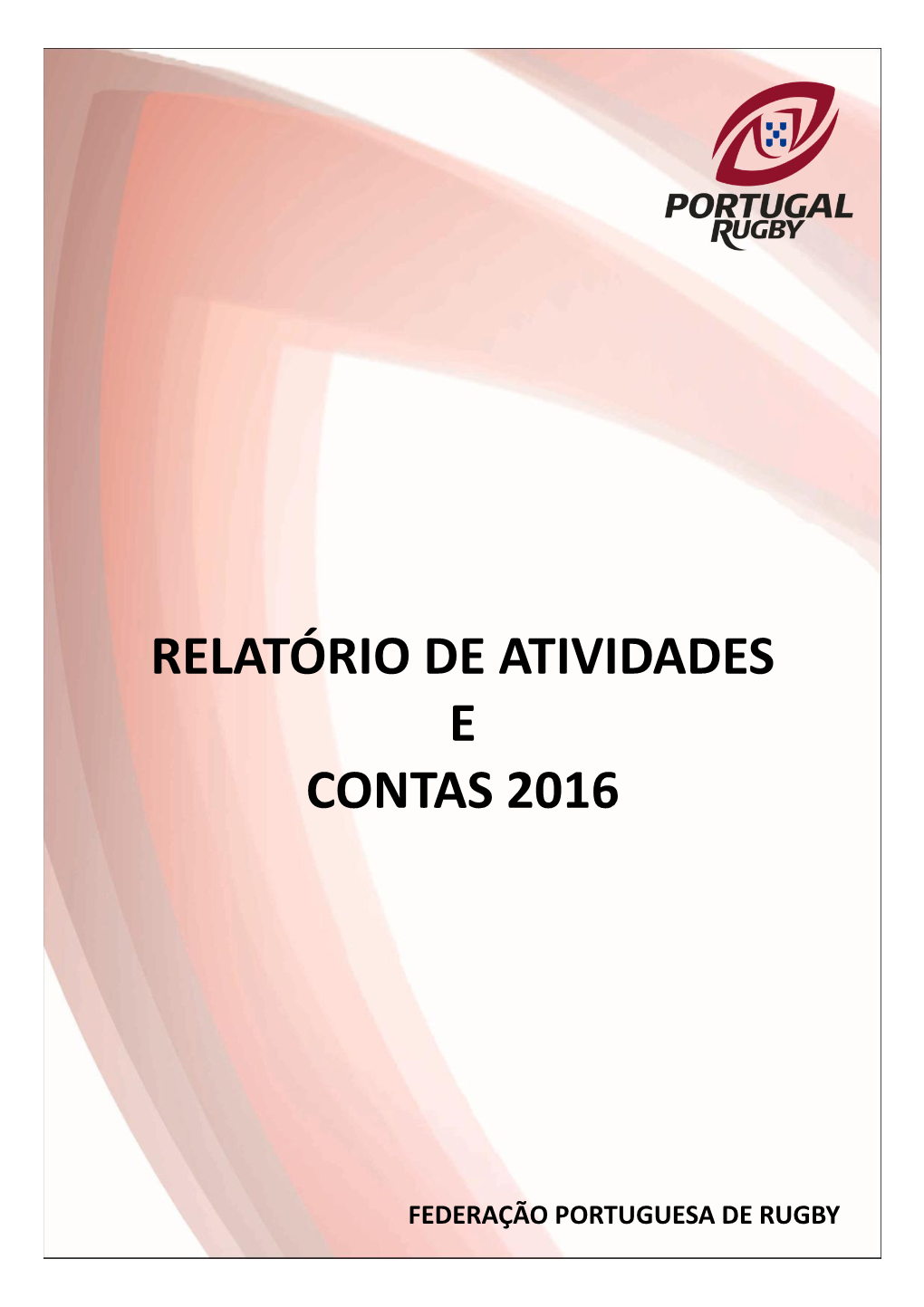 Relatório De Atividades E Contas 2016