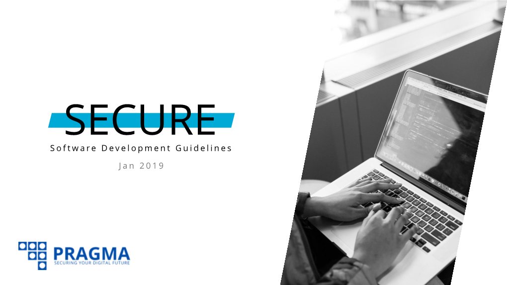 Software Development Guidelines Jan 2019