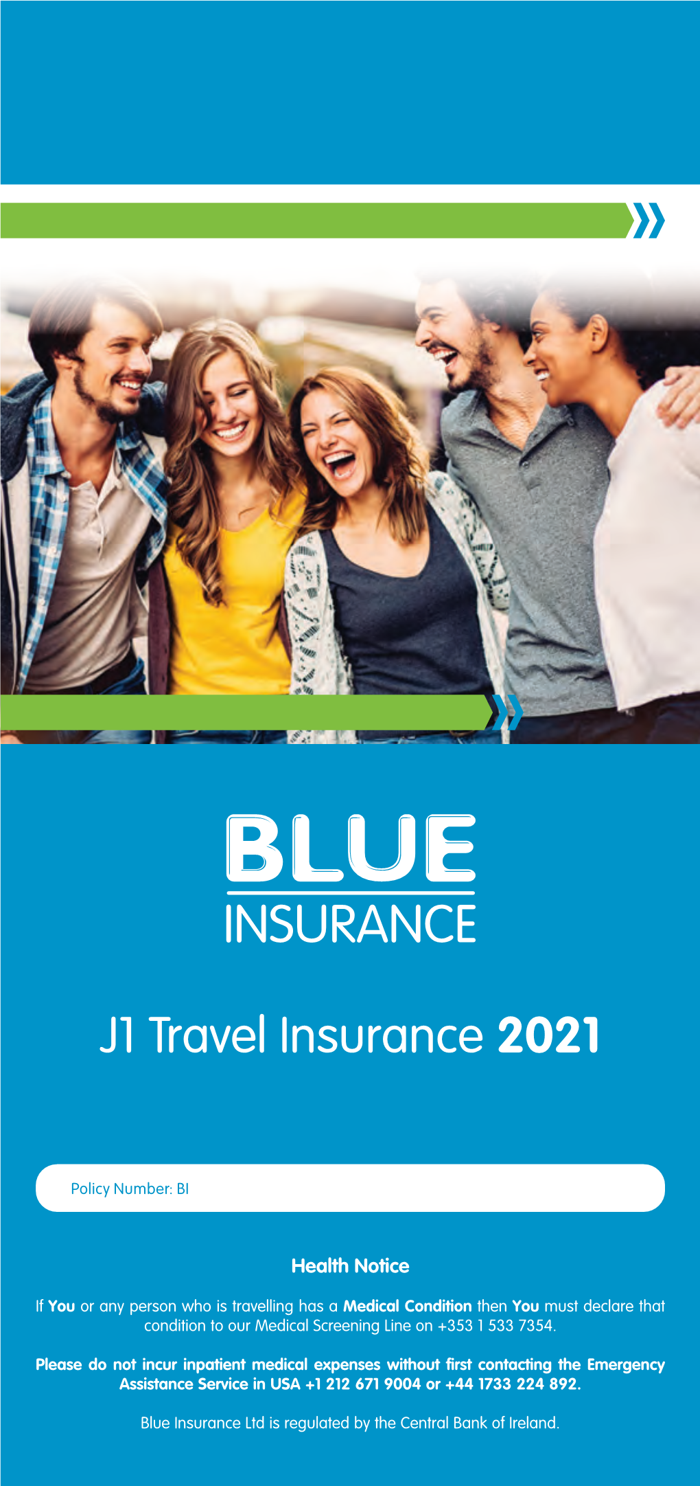 J1 Travel Insurance 2021