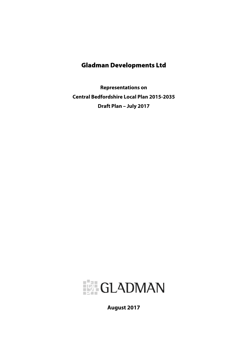 Gladman Developments Ltd