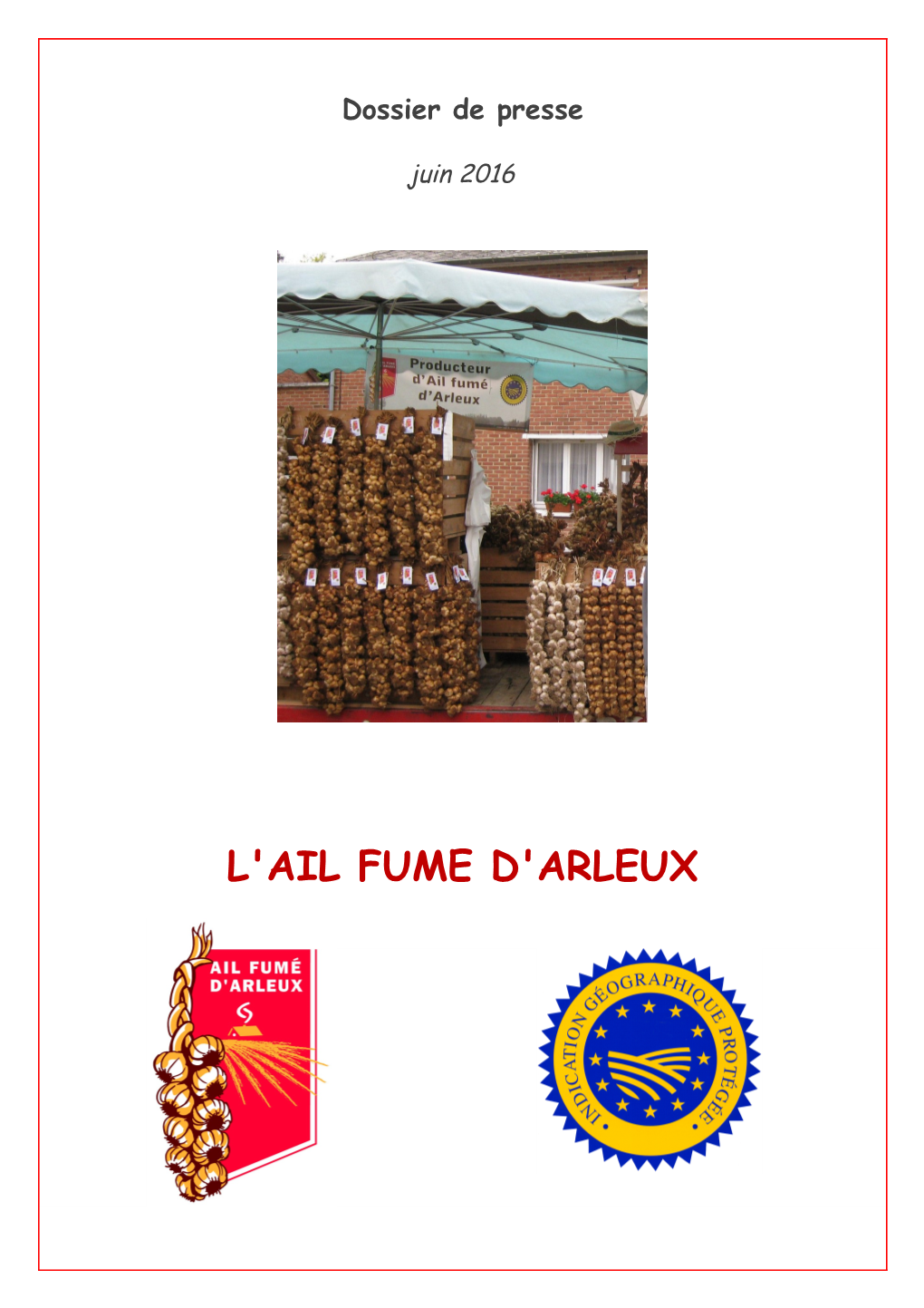 L'ail FUME D'arleux Sommairesommaire