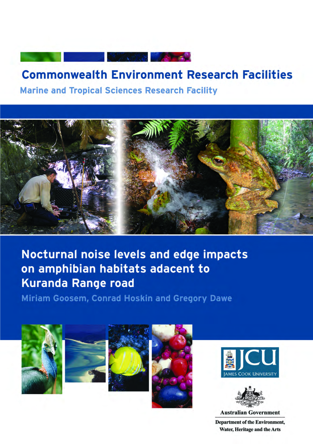 (2008) Nocturnal Noise Levels and Edge Impacts on Amphibian