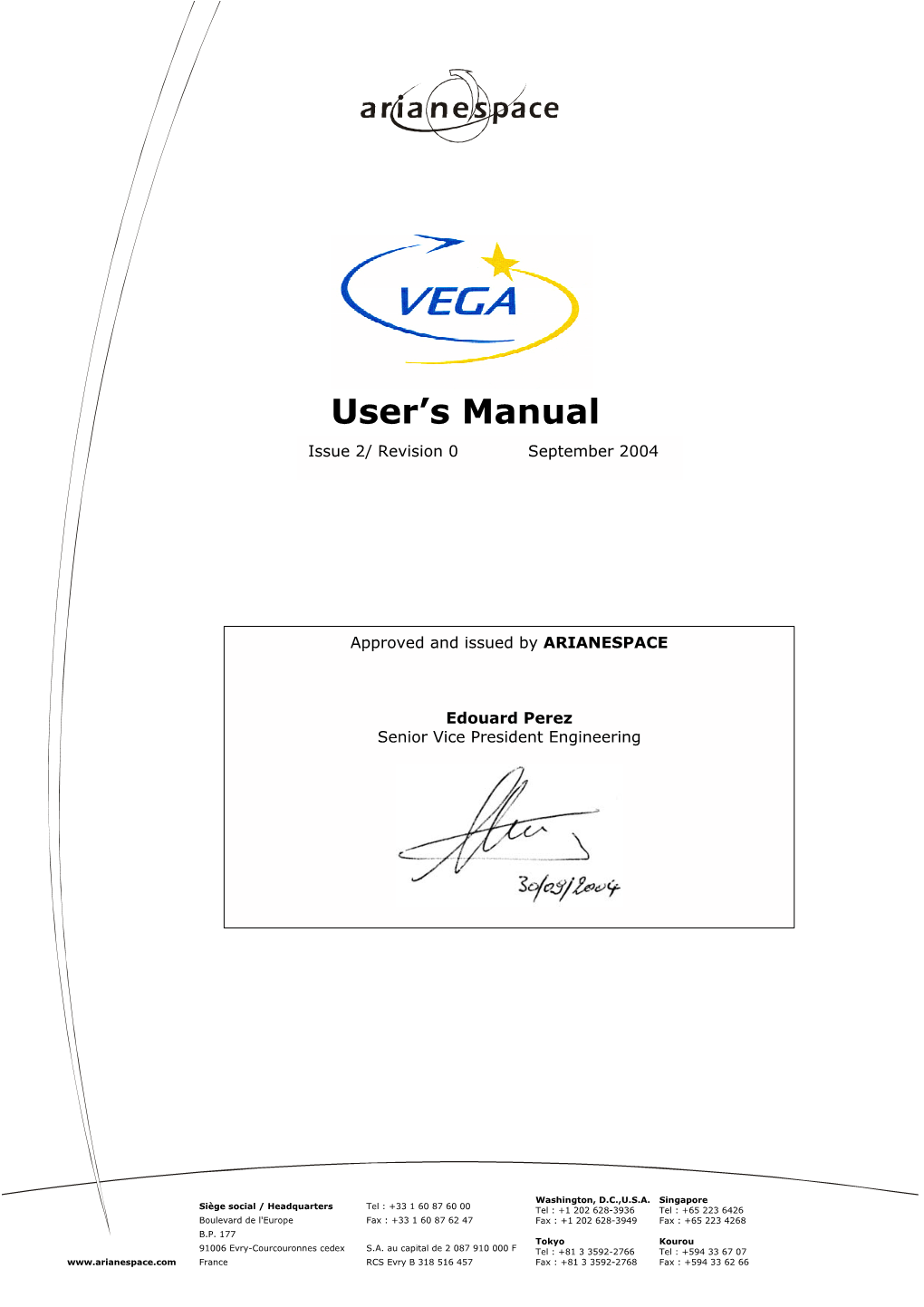 User's Manual If Any