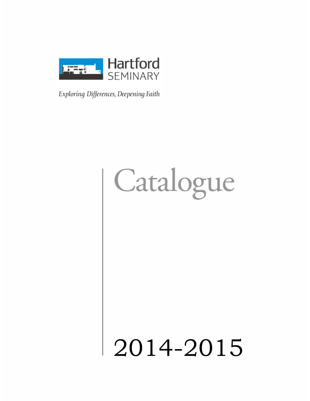 2014-2015 Catalogue 2014 – 2015