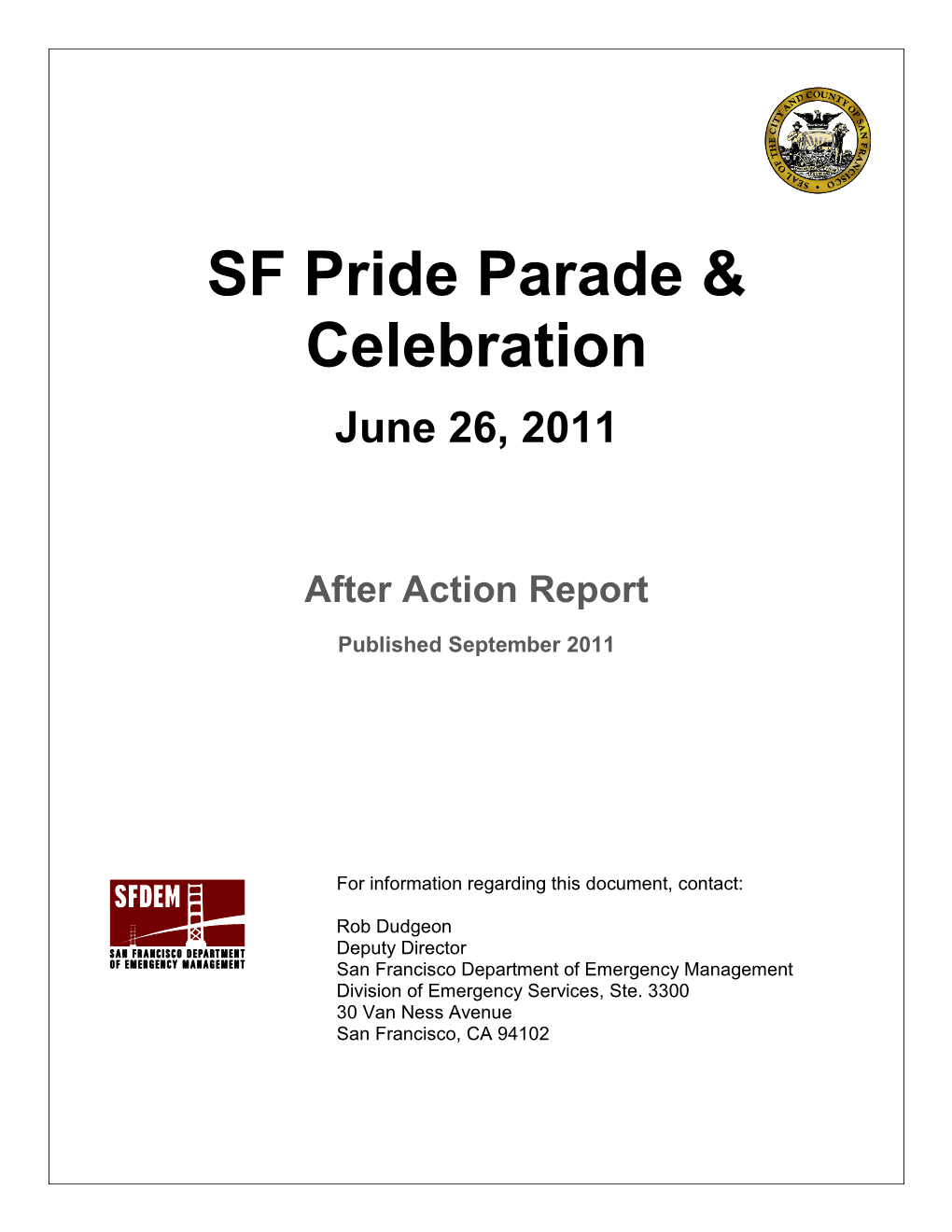 SF Pride Parade & Celebration