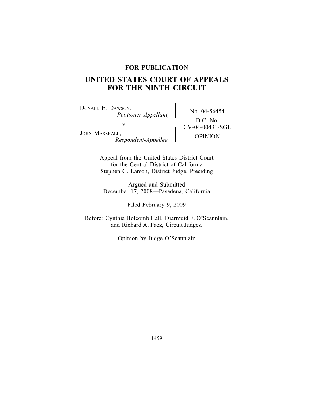 United States Court of Appeals for the Ninth Circuit