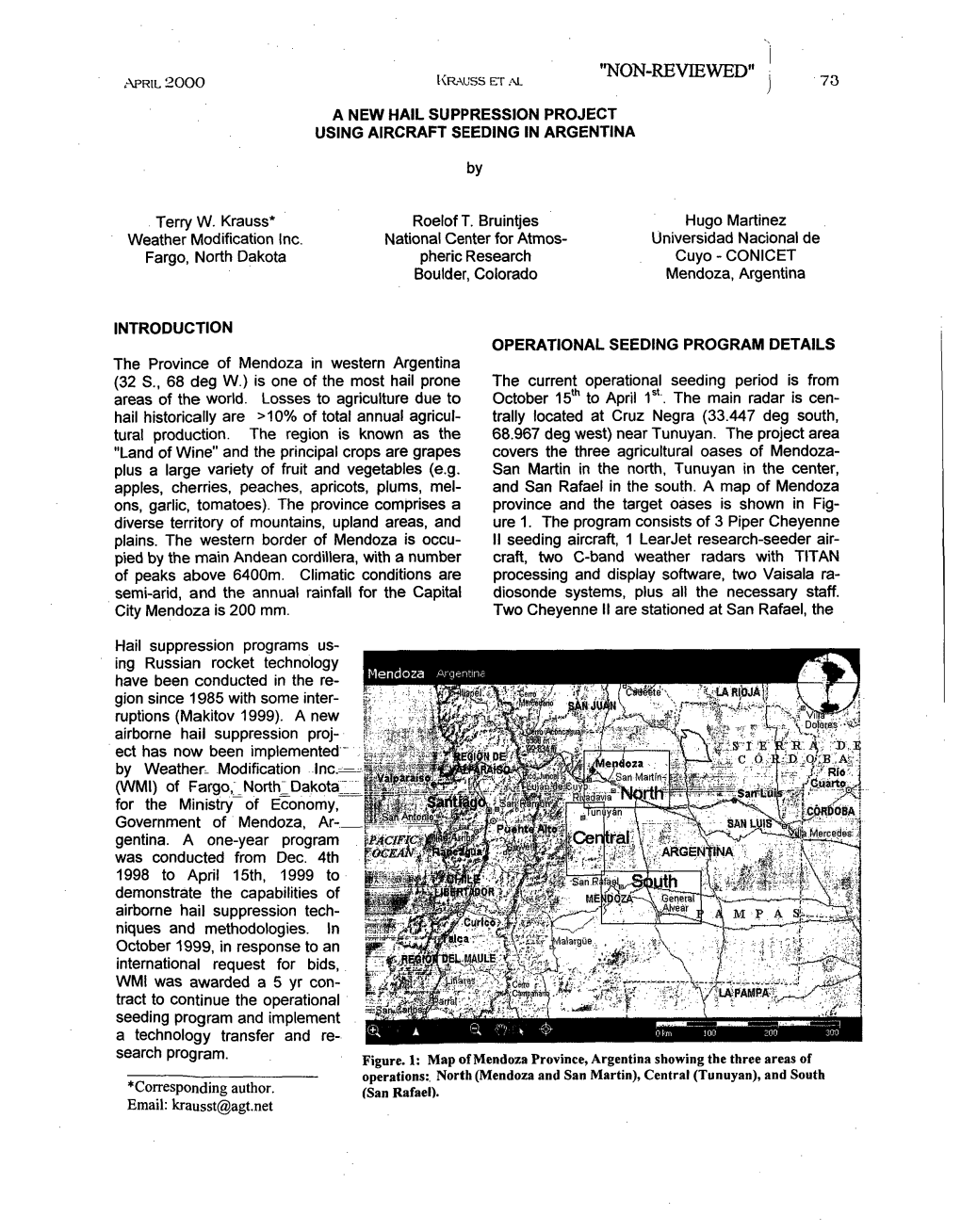 A New Hail Suppression Project Using Aircraft