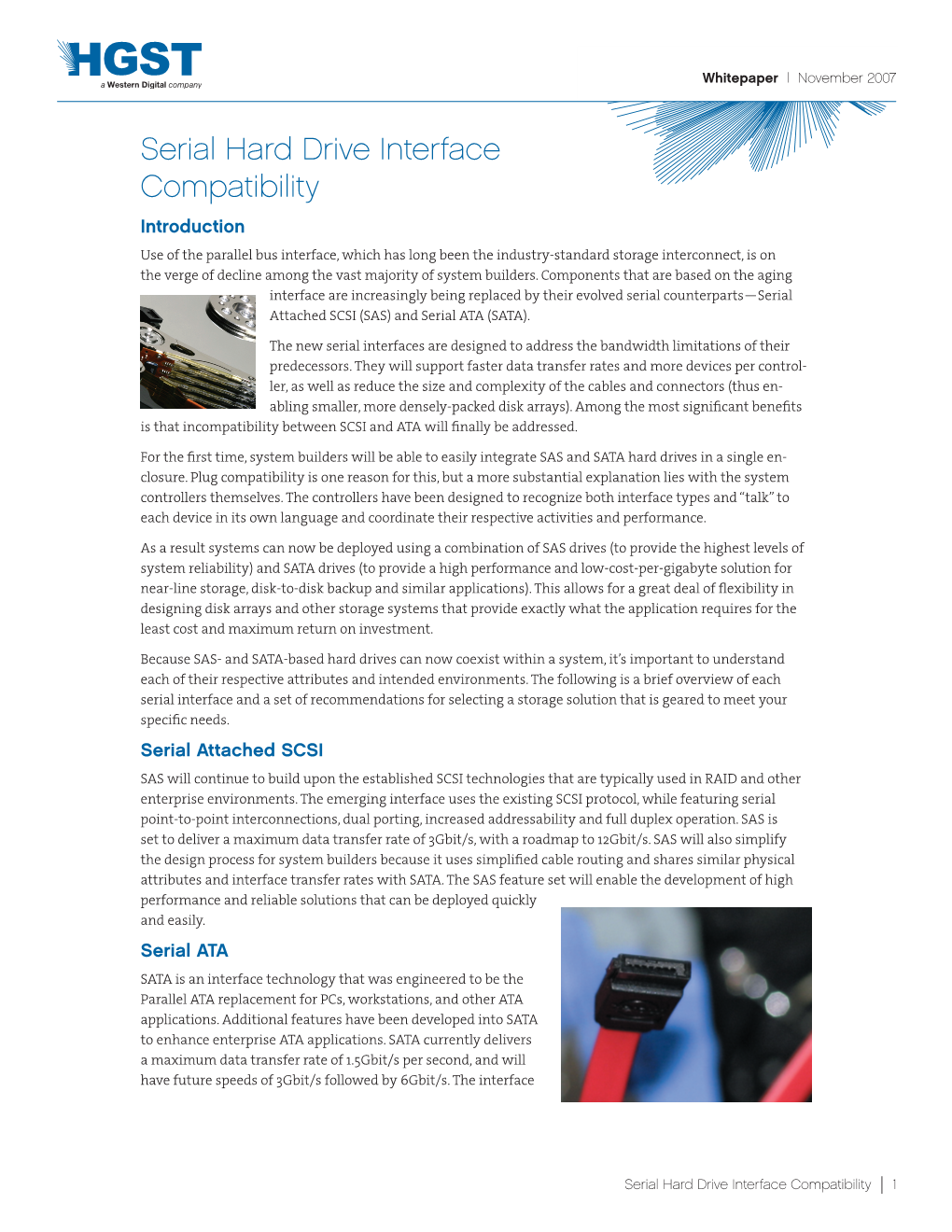 Serial Hard Drive Interface Compatibility