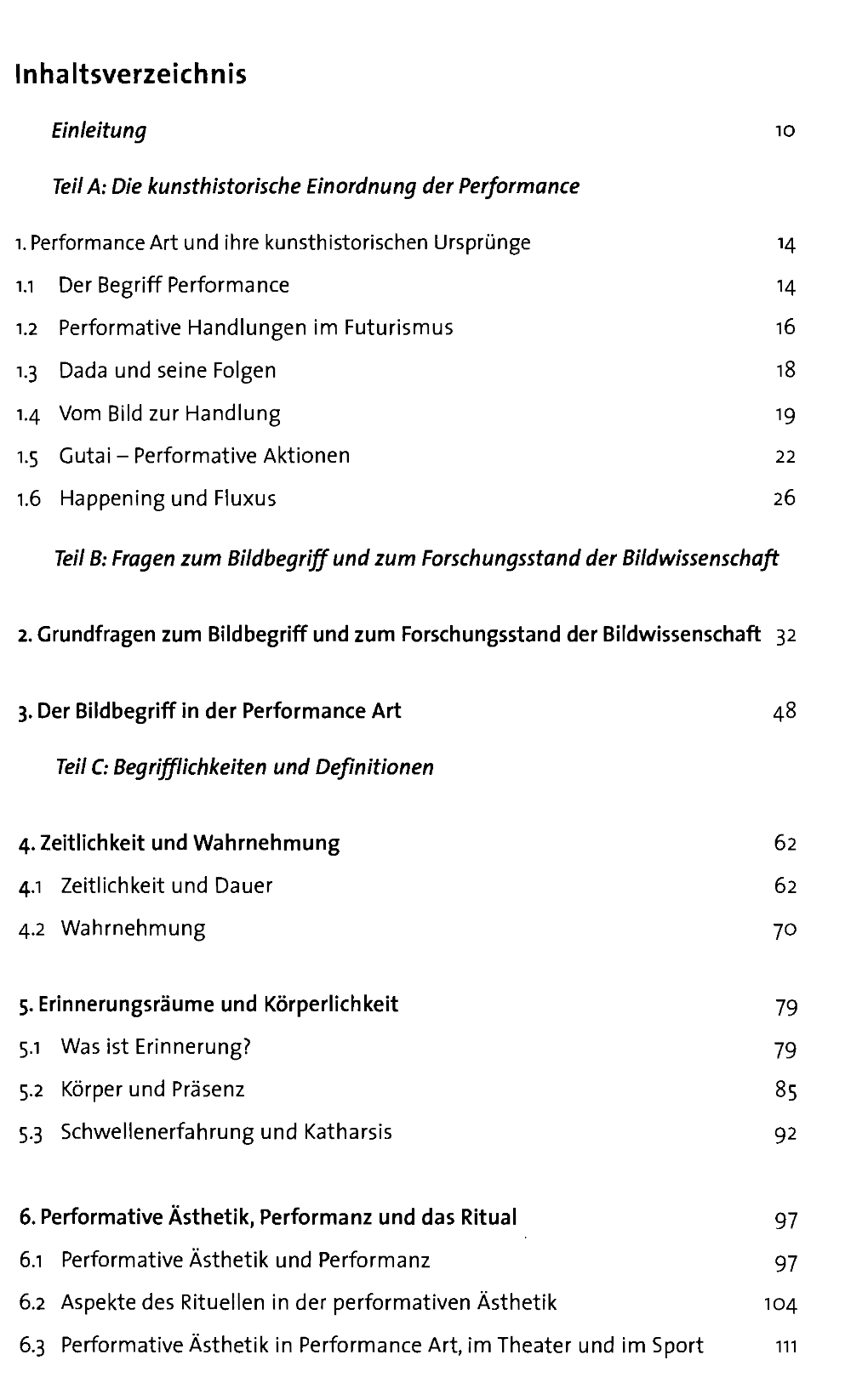 Inha Itsverzeichnis Einleitung Teil A:Die Kunsthistorische Einordnung