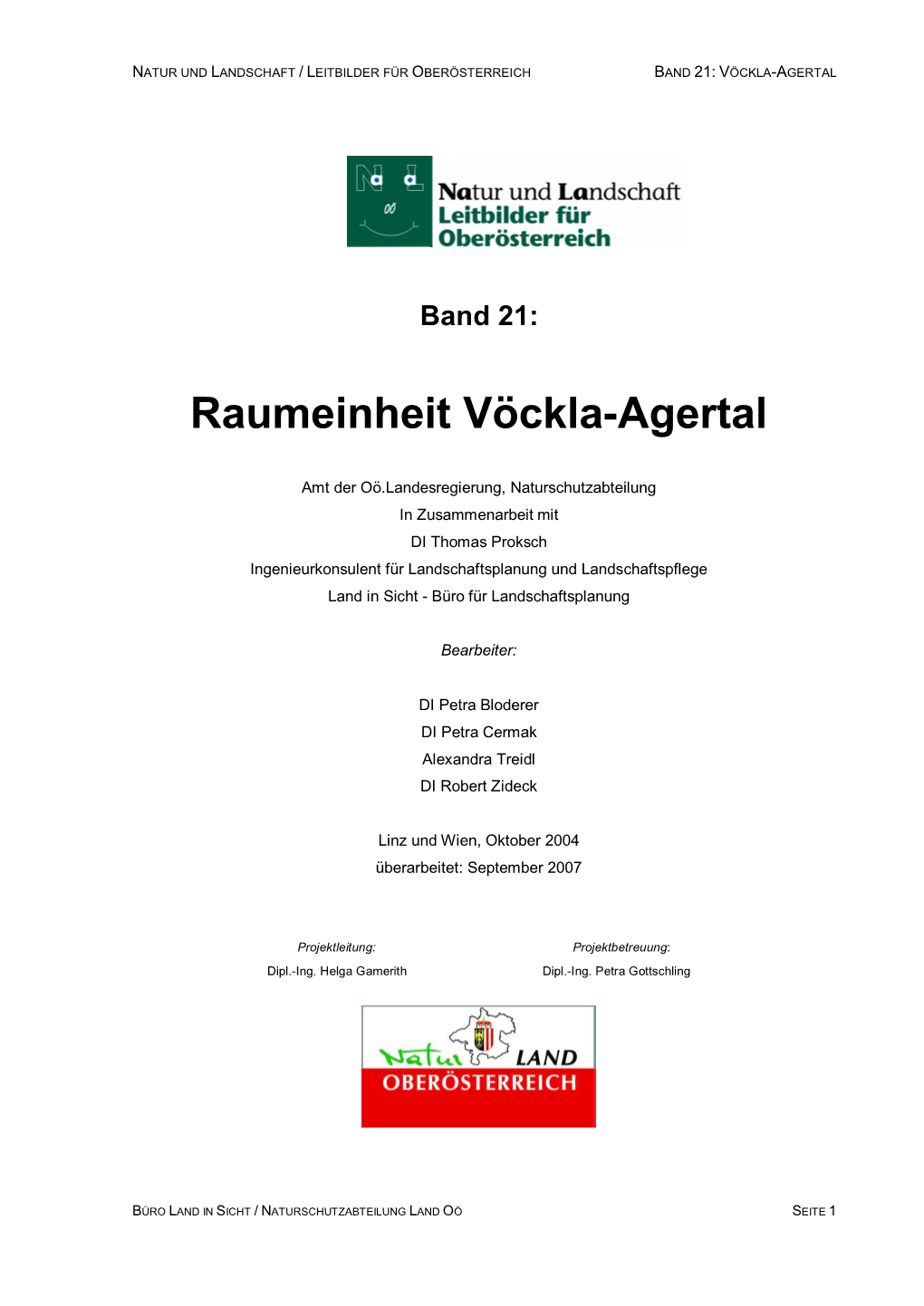 Raumeinheit Vöckla-Agertal