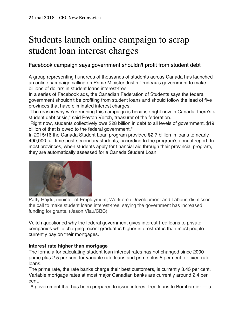 Students Launch Online Campaign to Scrap Student Loan Interest Charges