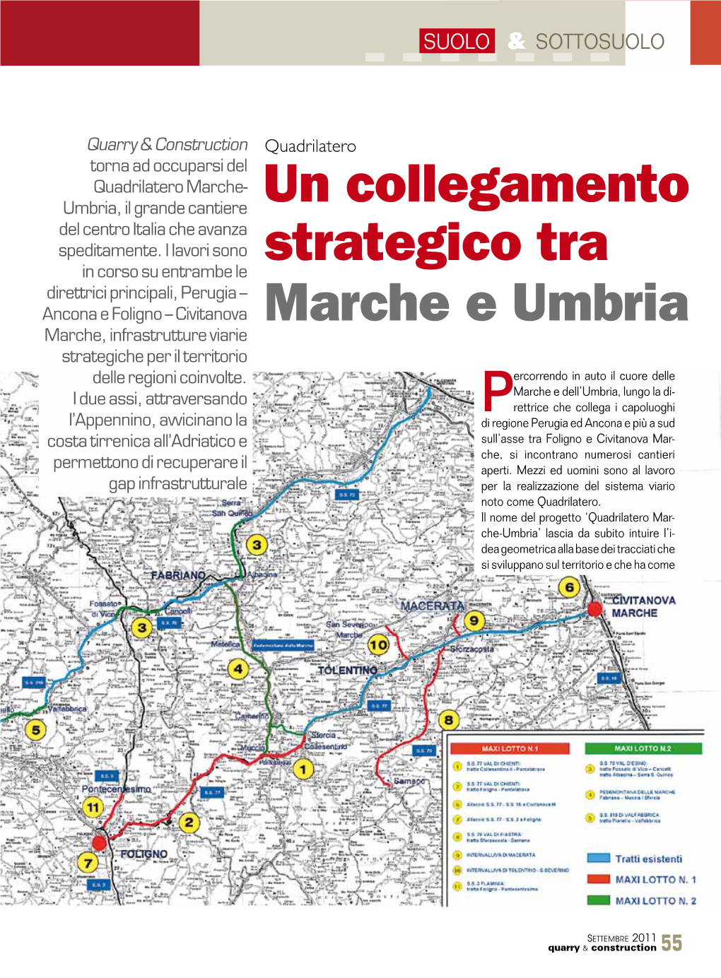 Un Collegamento Strategico Tra Marche E Umbria