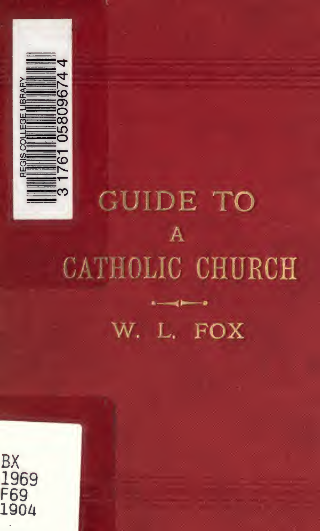 Guide to a Catholic Church