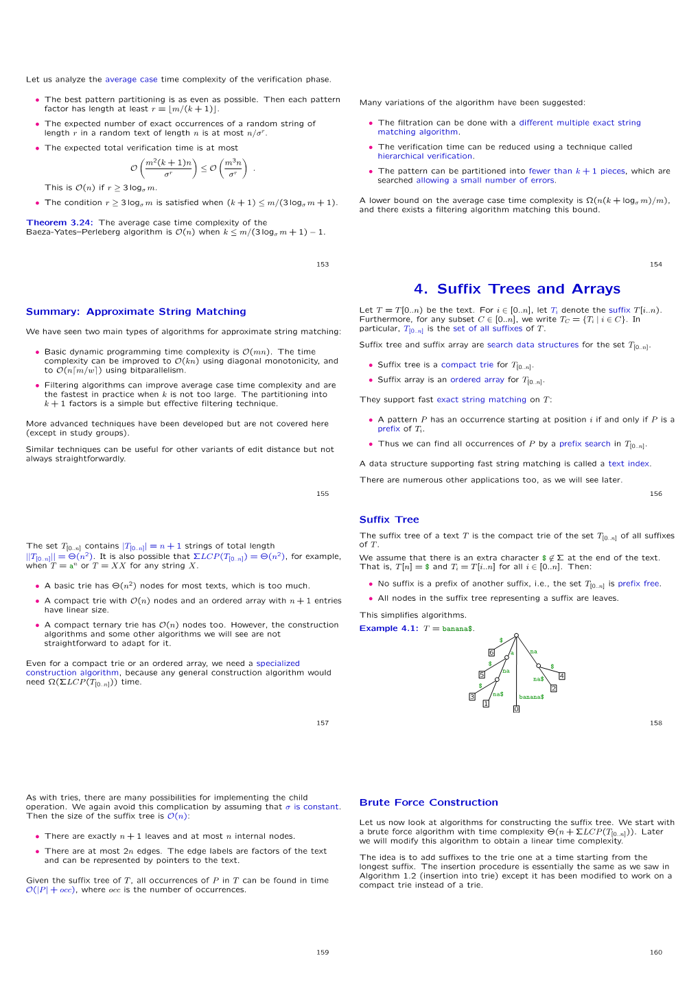 4. Suffix Trees and Arrays