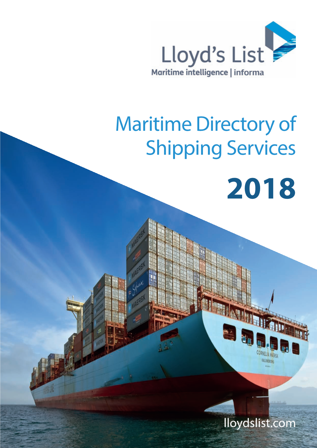 Maritime Directory of Shipping Services 2018