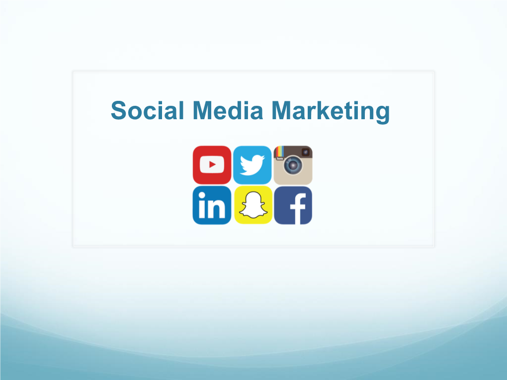 Social Media Marketing Robert Rodriguez