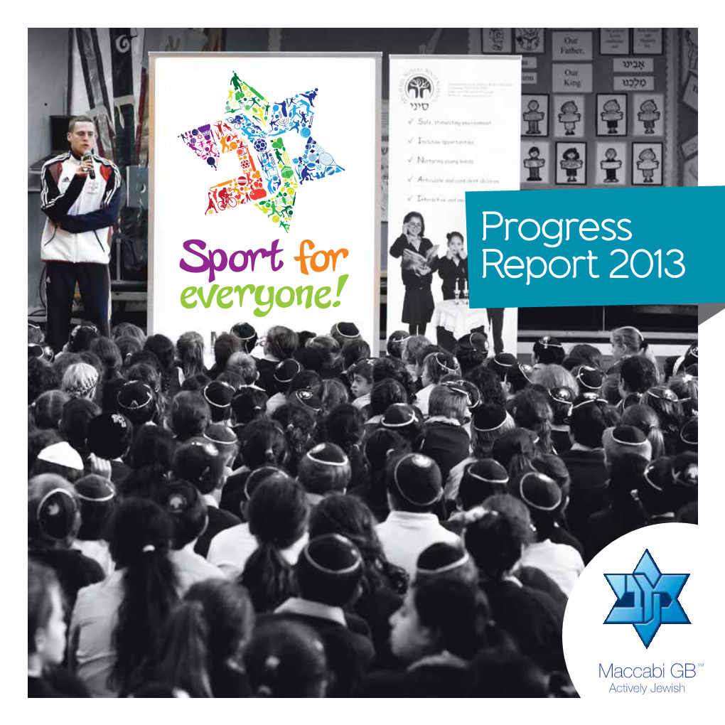 Progress Report 2013 Sport for Everyone!