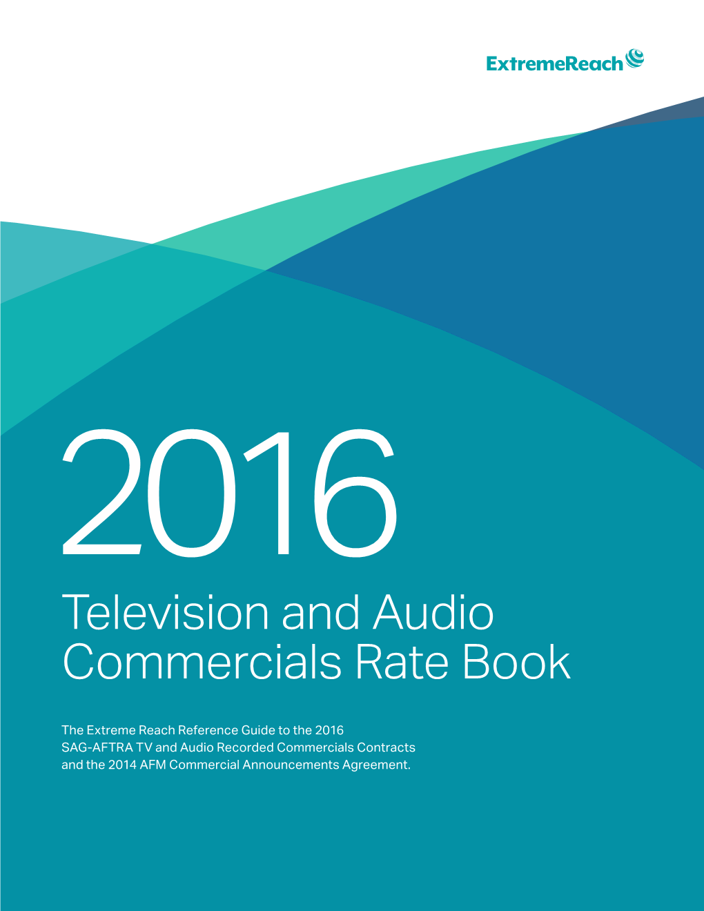 Television and Audio Commercials Rate Book