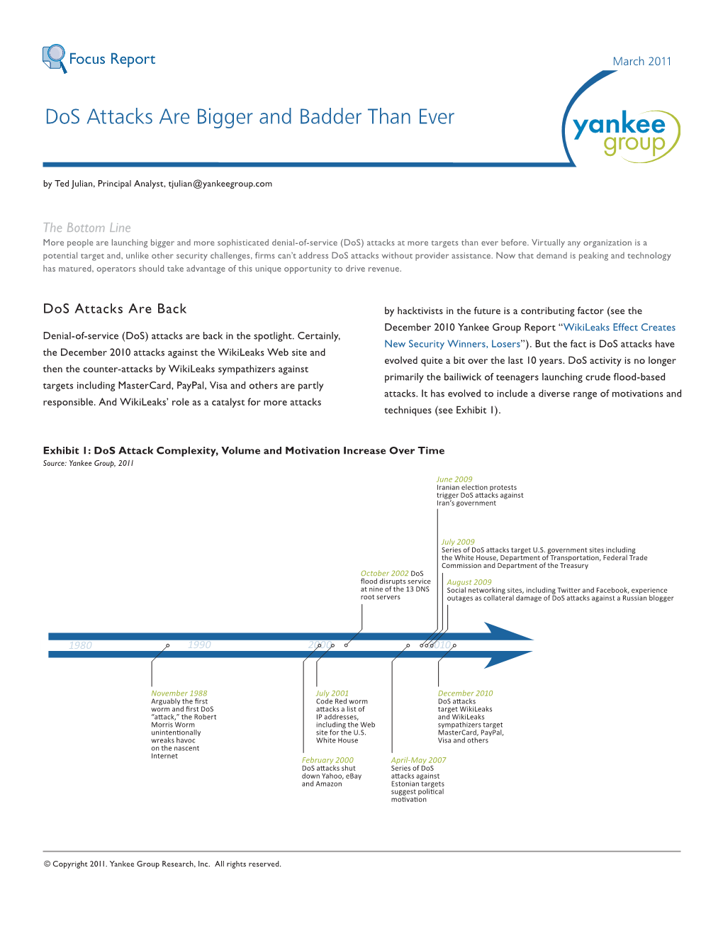 Dos Attacks Are Bigger and Badder Than Ever