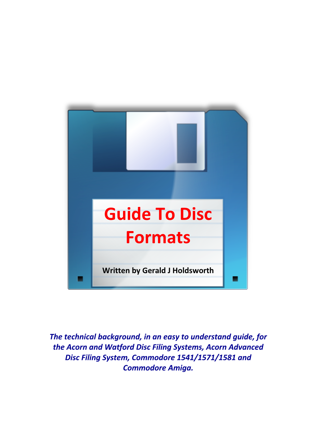 Guide to Disc Formats