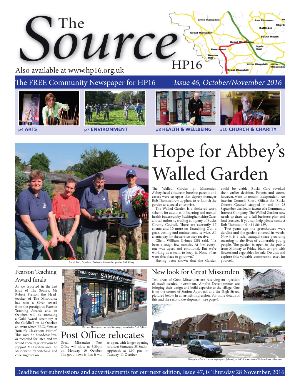 Hope for Abbey's Walled Garden