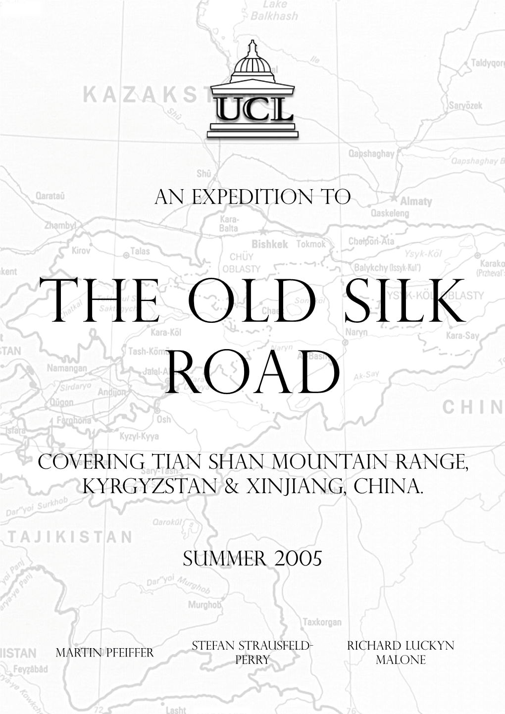 AN Expedition to COVERING TIAN SHAN Mountain RANGE, Kyrgyzstan & XINJIANG, CHINA. Summer 2005