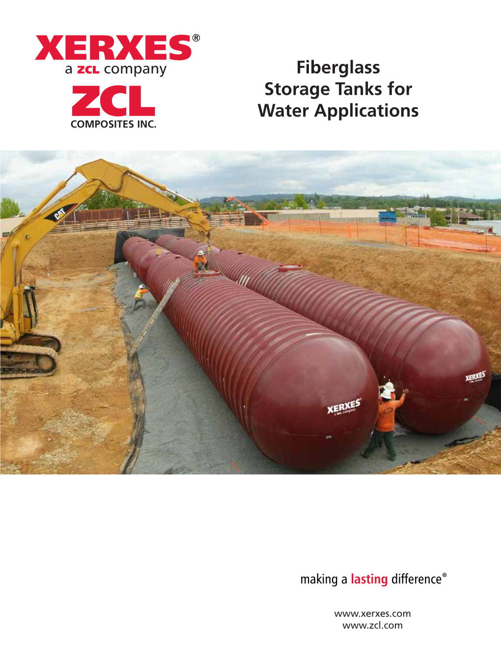 Fiberglass Storage Tanks for Water Applications