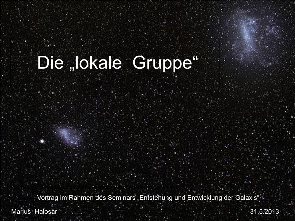 Die Lokale Gruppe