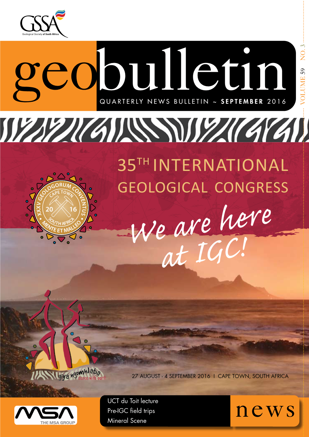 35Th International Geological Congress