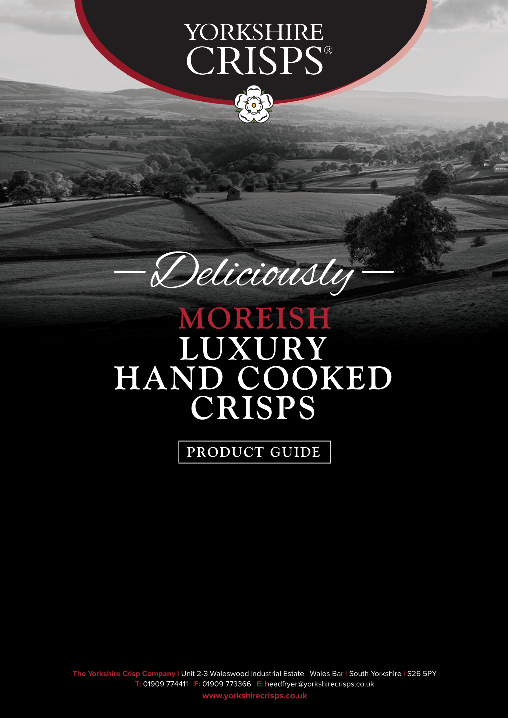 Deliciously MOREISH LUXURY HAND COOKED CRISPS