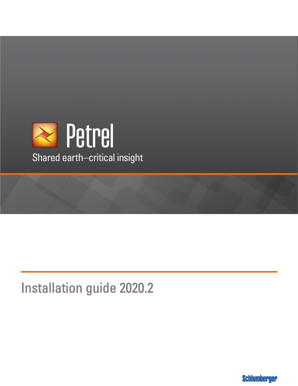 Installation Guide 2020.2 Copyright Notice