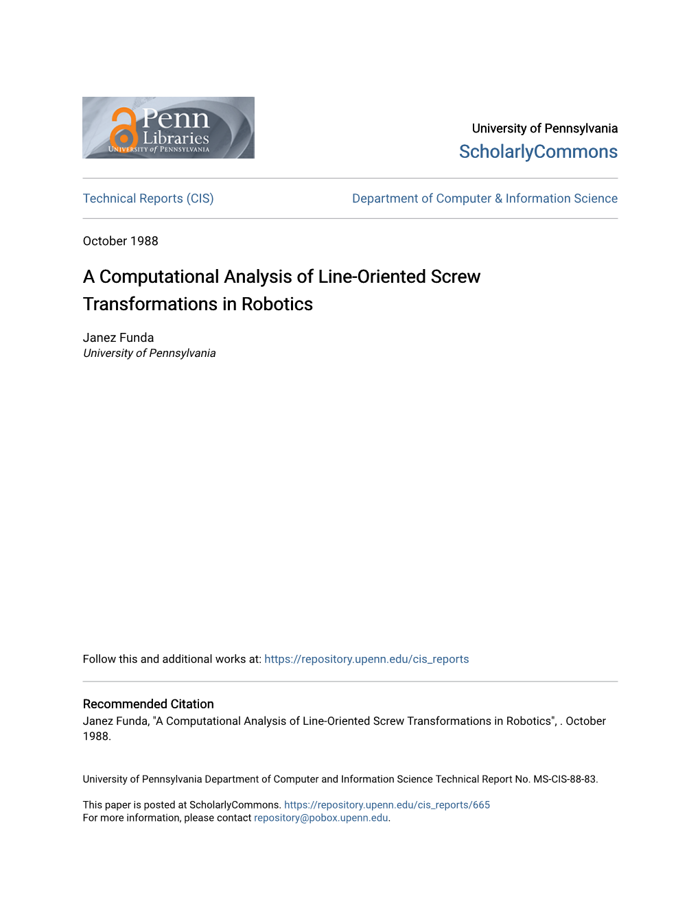 A Computational Analysis of Line-Oriented Screw Transformations in Robotics