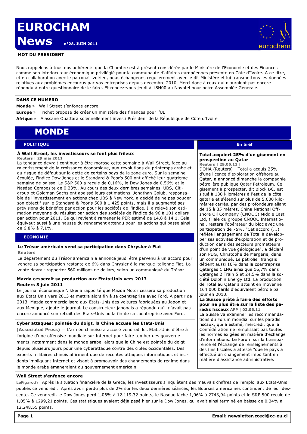 Eurocham News N°28