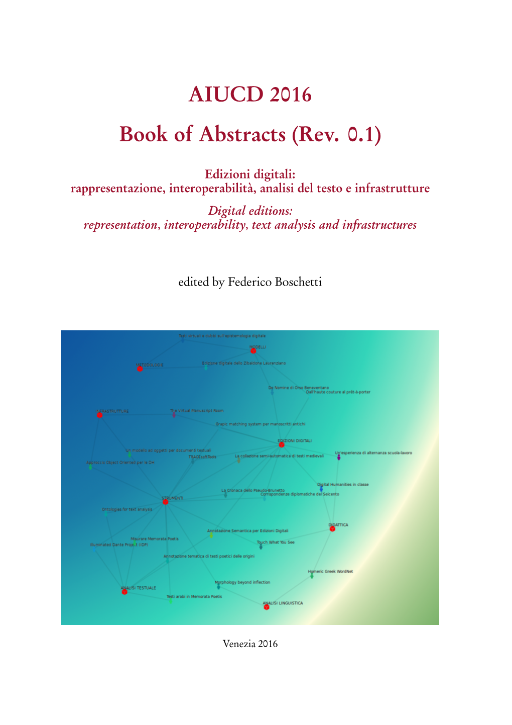 AIUCD 2016 Book of Abstracts (Rev