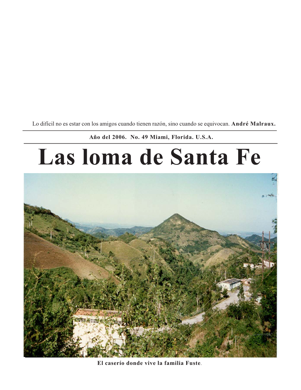 Las Loma De Santa Fe