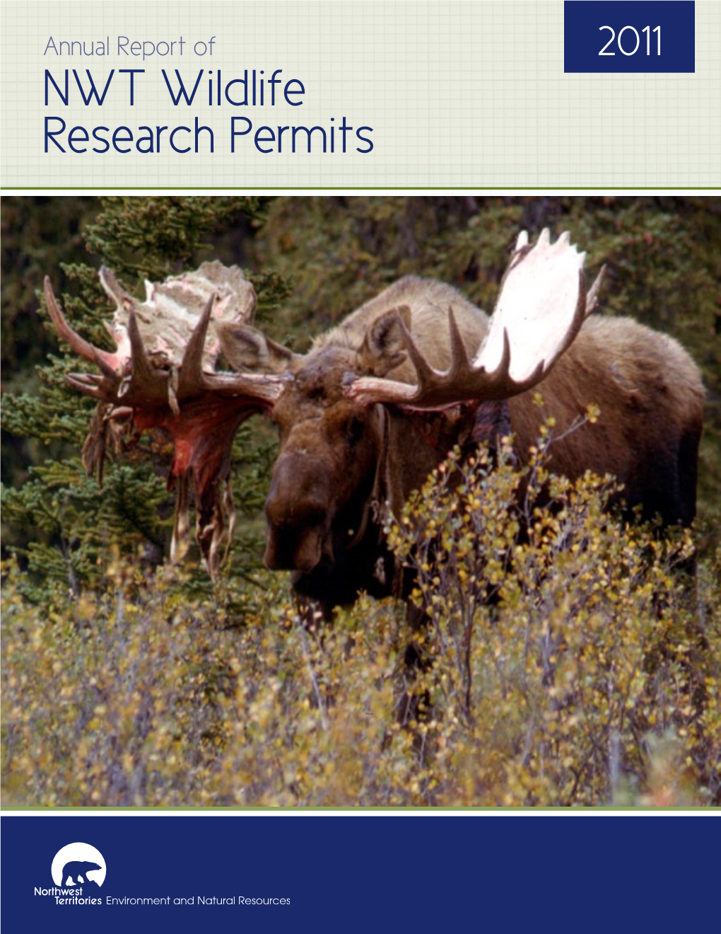 NWT Wildlife Research Permits Cover Photo: N
